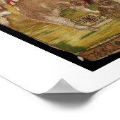 Crucifixion, 1609 (borduurwerk) poster (Hoek)