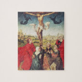 Crucifixion, c.1510 (olie op het paneel) legpuzzel (Verticaal)