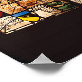 Crucifixion en de berg Olijven, 1533 Poster (Hoek)