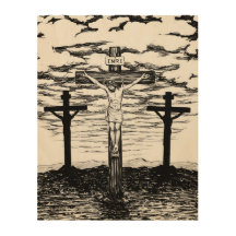 Crucifixion Illustratie door Amanda Diehl