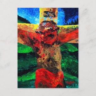 Crucifixion- it is gebeëindigd in 2009 briefkaart