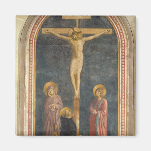 Crucifixion met de Maagd, SS. John the Evangeli Magneet