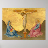 Crucifixion - Sano di Pietro Fine Art Poster (Voorkant)