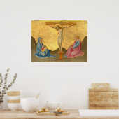 Crucifixion - Sano di Pietro Fine Art Poster (Keuken)