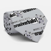 Cruciverbalist [Crosswords] Stropdas (Opgerold)