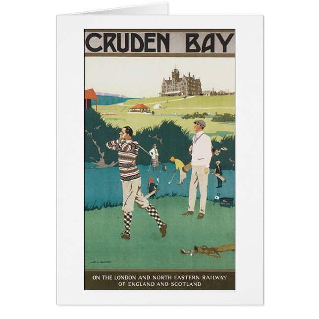 Cruden Bay Golf Poster (Voorkant)