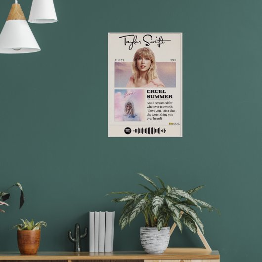 Cruel Summer Poster (Woonkamer 1)