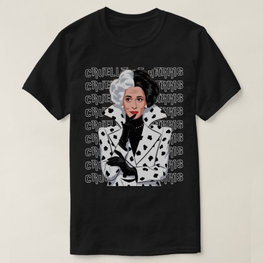 Cruella De Harris 2024 T-shirt (Design voorkant)