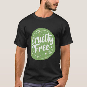 Cruelty Free Vegetarisch Ga Vegan Veganisme Groent T-shirt
