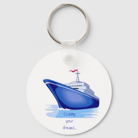cruise1, gewoon cruisesin' - Gepersonaliseerd Sleutelhanger (Voorkant)