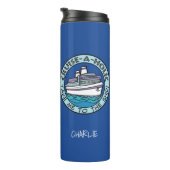 Cruise-A-Holic aangepaste tumbler Thermosbeker (Geroteerd rechts)