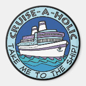 Cruise-A-holic magneet (Voorkant)