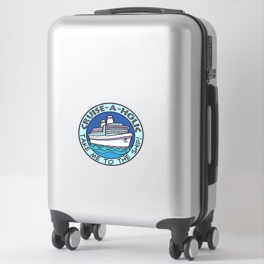 Cruise-A-Holic Sticker (Koffer)