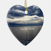 Cruise Alaska Keramisch Ornament (Rechts)