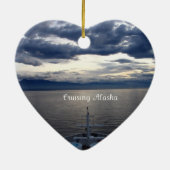 Cruise Alaska Keramisch Ornament (Achterkant)