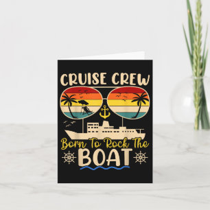 Cruise Bemanning Geboren Om De Boot Te Laten Rocke Kaart