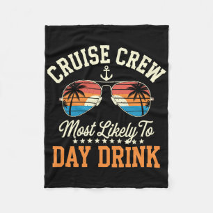 Cruise Bemanning Meest Waarschijnlijk Om Overdag T Fleece Deken
