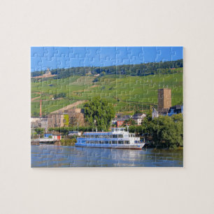 Cruise-boot, Rudesheim, Duitsland Legpuzzel