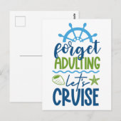 cruise briefkaart (Voorkant / Achterkant)