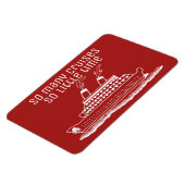 Cruise Cabin Stateroom door Marker Funny Magneet (Linkerzijde)