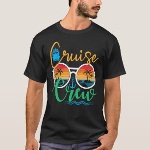 Cruise Crew 2023 Familie Vakantie Strand Matching T-shirt