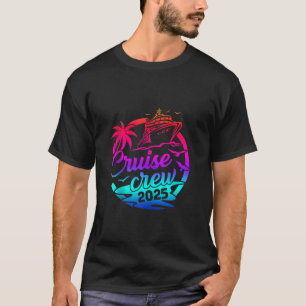 Cruise Crew 2025 Zomer Vakantie Trip Funny Matchi T-shirt
