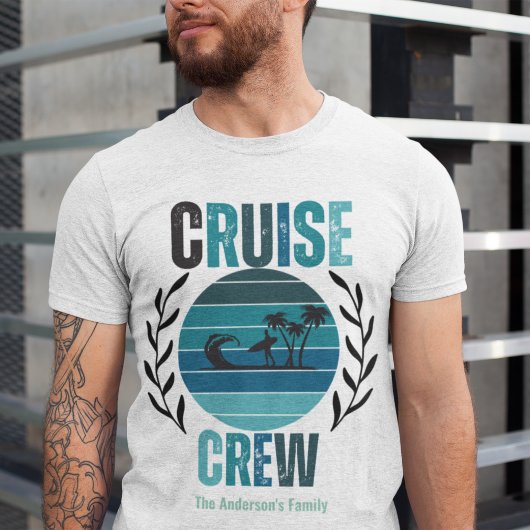 Cruise Crew aangepaste bijpassende familie reünie T-shirt