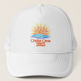 Cruise Crew en de zon Trucker Pet