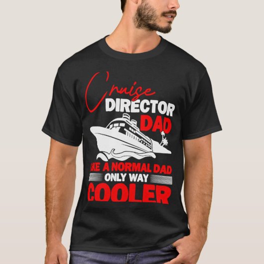 Cruise directeur t-shirt (Voorkant)