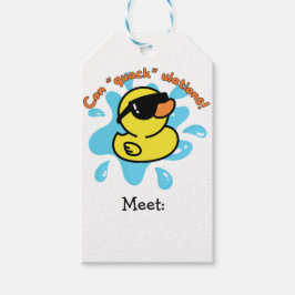 Cruise Duck Labels Cadeaulabel