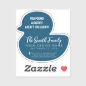 Cruise Duck Sticker (Vel)