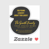 Cruise Duck Sticker (Vel)