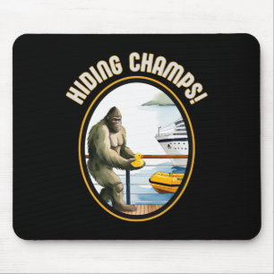 Cruise Eenden En Bigfoot Verstoppertje Kampioenen Muismat