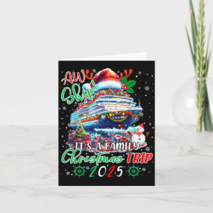 Cruise Familie Ah Schip Het Is Een Kerst Cruise Re Kaart