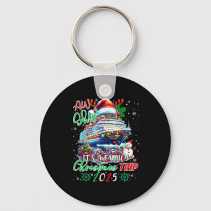 Cruise Familie Ah Schip Het Is Een Kerst Cruise Re Sleutelhanger