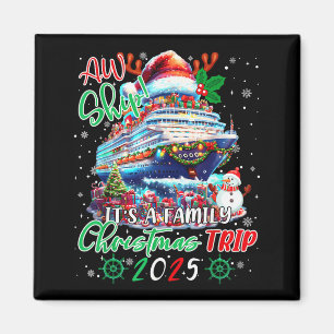 Cruise Familie Oh Schip Het Is Een Kerst Cruise Re Magneet