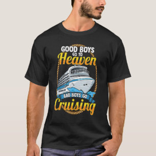 Cruise Gay LGBT Rainbow Gaycation Vacation Cruisin T-shirt