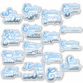 Cruise Gezegden Sticker (Voorkant)