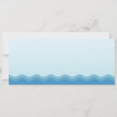 Cruise Gift Coupon Ticket Invitation Kaart (Achterkant)