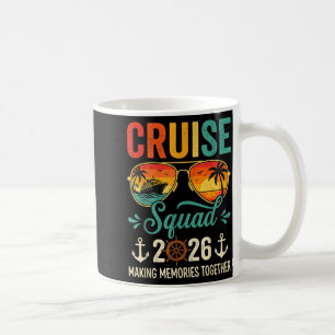 Cruise groep 2026 zomer vakantie bijpassende famil koffiemok