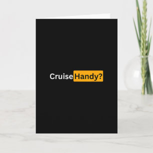 Cruise Handy - Y Cruising Bon Voyage Cadeaus Kaart