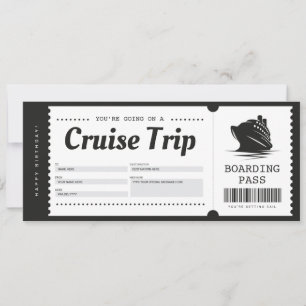 Cruise Instapass Vakantie Ticket Cadeaubon Kaart