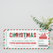 Cruise instapkaart Kerstcadeaubon (Staand voorkant)