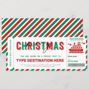 Cruise instapkaart Kerstcadeaubon