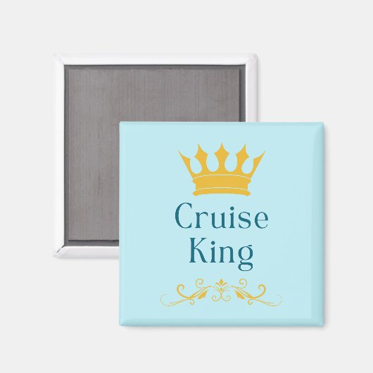 Cruise King Door Magneet (Voorkant / Achterkant)