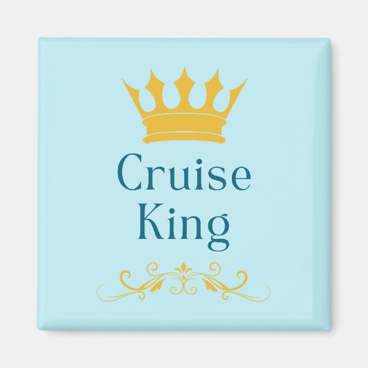 Cruise King Door Magneet (Voorkant)