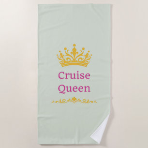 Cruise liefhebber Strandlaken