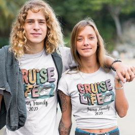 Cruise Life Custom - Familie Zomerreünie T-shirt