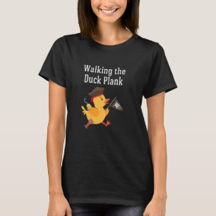 Cruise lopen de eend plank me vogels jagen uit t-shirt
