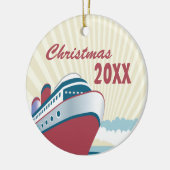 Cruise Memories kerstversiering Keramisch Ornament (Links)